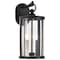 Nuvo Broadstone - 2 Light Medium Wall Lantern - Matte Black with Clear Seeded Glass 60/8112 - alternate 6